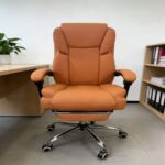 Office Chairs Adjustable Reclining Office Chair with Footrest